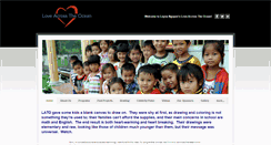 Desktop Screenshot of loveacrosstheocean.org